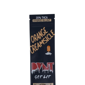 Blunt Orange Creamsicle Front, DVNT Delta-8