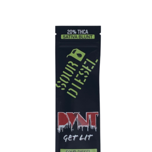 Blunt Sour Diesel Front, DVNT Delta-8